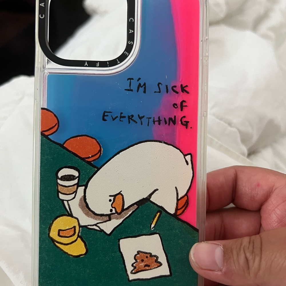 Casetify - I’m Sick of Everything iPhone 13 Pro Max